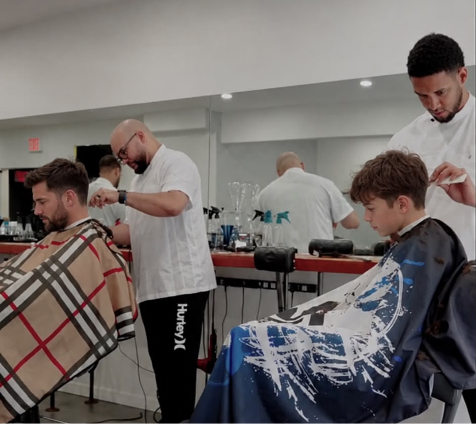 Father & Son Haircut at Create Barbershop
